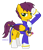 Size: 1024x1200 | Tagged: safe, artist:jennieoo, imported from derpibooru, oc, oc only, oc:yellow jack, pegasus, pony, clothes, salute, show accurate, simple background, solo, spear, sword, transparent background, uniform, weapon