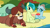 Size: 1366x768 | Tagged: safe, imported from derpibooru, screencap, ocellus, sandbar, yona, changedling, changeling, earth pony, pony, yak, school daze, bedroom eyes, cute, female, male, sandabetes