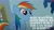 Size: 1920x1080 | Tagged: safe, edit, edited screencap, editor:quoterific, imported from derpibooru, screencap, rainbow dash, pegasus, pony, call of the cutie, season 1, quote, solo