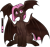 Size: 941x892 | Tagged: safe, artist:velnyx, imported from derpibooru, oc, oc only, oc:ganache, bat pony, pony, male, simple background, solo, stallion, transparent background, wing ears