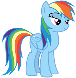 Size: 1280x1317 | Tagged: safe, artist:andoanimalia, imported from derpibooru, rainbow dash, stranger than fan fiction, simple background, transparent background, vector