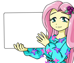 Size: 740x640 | Tagged: safe, artist:batipin, imported from derpibooru, fluttershy, equestria girls, equestria girls series, spoiler:eqg series (season 2), female, looking at you, sign, simple background, solo, template, transparent background
