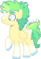 Size: 2055x2961 | Tagged: safe, artist:kurosawakuro, imported from derpibooru, oc, oc only, pegasus, pony, base used, male, offspring, parent:lightning streak, parent:misty fly, simple background, solo, stallion, transparent background, two toned wings, wings