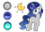 Size: 1800x1300 | Tagged: safe, artist:stellamoonshine, artist:stellamoonshineyt, imported from derpibooru, oc, oc only, oc:luminous moon, pony, unicorn, female, mare, offspring, parent:princess luna, parent:stygian, parents:styuna, reference sheet, simple background, solo, transparent background