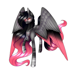 Size: 1400x1350 | Tagged: safe, artist:minelvi, imported from derpibooru, oc, oc only, pegasus, pony, pegasus oc, raised hoof, simple background, solo, transparent background, wings