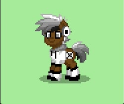 Size: 723x609 | Tagged: safe, imported from derpibooru, oc, oc only, oc:v18e, earth pony, pony, pony town, clothes, earth pony oc, headphones, male, solo