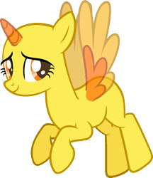 Size: 983x1138 | Tagged: safe, artist:pegasski, imported from derpibooru, oc, oc only, alicorn, pony, rarity investigates, alicorn oc, bald, base, eyelashes, flying, horn, simple background, smiling, solo, transparent background, two toned wings, wings