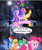 Size: 5900x7052 | Tagged: safe, artist:ejlightning007arts, artist:徐詩珮, imported from derpibooru, pinkie pie, oc, oc:choi sky, oc:diana paintbrush, oc:ej, oc:hsu amity, oc:janey, oc:rainbow eevee, oc:succulant holp, alicorn, earth pony, eevee, pony, unicorn, alicorn oc, amityej, angry, angry pie, angry pinkie pie, christmas, clothes, comic, eyes closed, female, food, gasp, glasses, heart, holiday, horn, jelly, kissing, magic, male, mistletoe, not rainbow dash, not twilight sparkle, oc x oc, pinkie pie is not amused, pokémon, pony hybrid, rage, shipping, snow, speech bubble, straight, streetlight, suprised look, surprised, telekinesis, tree, unamused, vector, watching, wings