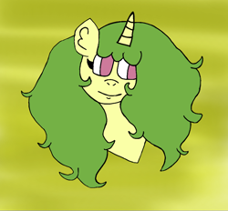 Size: 900x835 | Tagged: safe, artist:gamerpie, imported from derpibooru, oc, oc only, oc:lemon breeze, pony, bust, portrait, sdolo, simple background