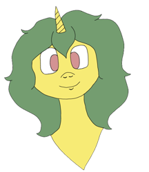 Size: 464x538 | Tagged: safe, artist:gamerpie, imported from derpibooru, oc, oc only, oc:lemon breeze, pony, unicorn, female, headhot, looking at you, mare, simple background, solo, transparent background