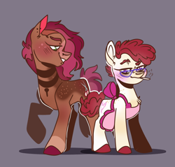 Size: 906x866 | Tagged: safe, artist:orphicdove, imported from derpibooru, babs seed, twist, earth pony, pony, couple, solo