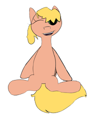 Size: 781x965 | Tagged: safe, artist:mariofan48, imported from derpibooru, oc, oc only, oc:karman, pony, derpibooru community collaboration, 2021 community collab, simple background, sitting, solo, transparent background