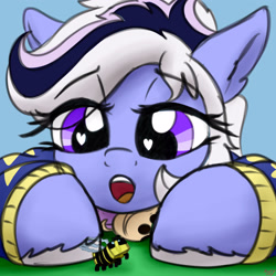 Size: 3000x3000 | Tagged: safe, artist:littlenaughtypony, imported from derpibooru, oc, oc only, oc:whiskey lullaby, bee, insect, pony, minecraft, minecraft bee