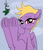 Size: 3400x4000 | Tagged: safe, artist:littlenaughtypony, imported from derpibooru, part of a set, oc, oc only, oc:noma, pegasus, pony, blushing, commission, fetish, frog (hoof), hoof fetish, looking at you, mistleholly, mistletoe, solo, underhoof, ych result