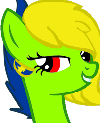 Size: 400x489 | Tagged: safe, artist:amgiwolf, imported from derpibooru, oc, oc only, oc:viexy ams, earth pony, pony, bust, ear piercing, earring, earth pony oc, eyelashes, grin, jewelry, piercing, simple background, smiling, solo, transparent background