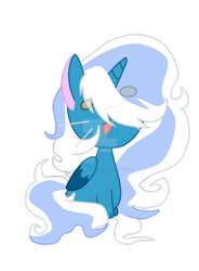 Size: 1024x1394 | Tagged: safe, artist:alternateuniversecat, imported from derpibooru, oc, oc only, oc:fleurbelle, alicorn, cat, cat pony, original species, alicorn oc, derp, deviantart watermark, female, horn, mare, obtrusive watermark, simple background, solo, transparent background, watermark, whiskers, wings