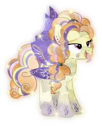 Size: 6000x7430 | Tagged: safe, artist:lincolnbrewsterfan, derpibooru exclusive, imported from derpibooru, adagio dazzle, crystal pony, earth pony, pony, siren, alternative cutie mark placement, crystallized pony, disguise, disguised siren, ear piercing, earring, equestria girls ponified, facial cutie mark, female, gem, glow, glowing, gradient hooves, gradient mane, jewelry, mare, piercing, ponified, rainbow power, rainbow power-ified, simple background, siren gem, solo, transparent background, wings