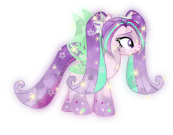 Size: 6006x4684 | Tagged: safe, artist:lincolnbrewsterfan, derpibooru exclusive, imported from derpibooru, aria blaze, crystal pony, earth pony, pony, siren, alternative cutie mark placement, crystallized pony, disguise, disguised siren, ear piercing, earring, equestria girls ponified, facial cutie mark, female, gem, glow, glowing, gradient hooves, gradient mane, jewelry, mare, piercing, ponified, rainbow power, rainbow power-ified, simple background, siren gem, solo, transparent background, wings