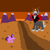 Size: 700x700 | Tagged: safe, artist:nate5700, imported from derpibooru, lord tirek, twilight sparkle, alicorn, centaur, pony, taur, twilight's kingdom, 1000 hours in ms paint, cloven hooves, duo, female, male, mare, pixel art, twilight sparkle (alicorn)