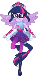 Size: 748x1484 | Tagged: safe, artist:lincolnbrewsterfan, derpibooru exclusive, imported from derpibooru, part of a set, sci-twi, twilight sparkle, alicorn, human, equestria girls, .svg available, alternative cutie mark placement, boots, clothes, crown, determined look, facial cutie mark, glow, glowing, humanized, inkscape, jewelry, leggings, ponied up, pony ears, regalia, shoes, simple background, solo, sparkles, super ponied up, svg, the elements, tiara, transparent background, twilight sparkle (alicorn), vector, winged humanization, wings