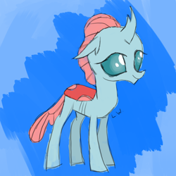 Size: 3840x3840 | Tagged: safe, artist:byteslice, imported from derpibooru, ocellus, changedling, changeling, female, solo