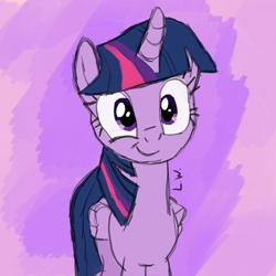 Size: 3840x3840 | Tagged: safe, artist:byteslice, imported from derpibooru, twilight sparkle, alicorn, pony, high res, looking at you, solo, twilight sparkle (alicorn)