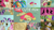 Size: 1990x1119 | Tagged: safe, edit, edited screencap, editor:quoterific, imported from derpibooru, screencap, apple bloom, applecore, applejack, cotton cloudy, daisy, dinky hooves, flower wishes, lance (character), lance (g4), lily valley, piña colada, rarity, roseluck, ruby pinch, scootaloo, spike, sweetie belle, twilight sparkle, zecora, dragon, earth pony, pegasus, pony, unicorn, zebra, the cutie pox, background pony, bipedal, bowling ball, chalkboard, cutie mark crusaders, cutie pox, female, fencer, fencing, filly, flower trio, heart eyes, loop-de-hoop, mare, rarity mane, unicorn twilight, wingding eyes