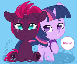 Size: 1534x1283 | Tagged: safe, artist:auroracursed, imported from derpibooru, tempest shadow, twilight sparkle, alicorn, pony, unicorn, angry, chibi, crying, cute, female, females only, lesbian, mare, shipping, tears of anger, tempest shadow is not amused, tempestbetes, tempestlight, twiabetes, twilight sparkle (alicorn), unamused