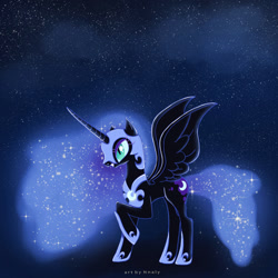 Size: 1280x1282 | Tagged: safe, artist:nnaly, imported from derpibooru, nightmare moon, pony, solo