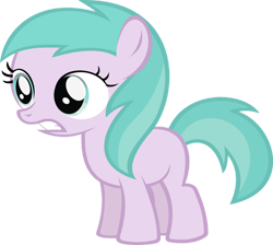 Size: 900x805 | Tagged: safe, artist:chisella1412, imported from derpibooru, aura (character), earth pony, pony, the cutie pox, .ai available, .svg available, aura (g4), female, filly, grin, scared, simple background, smiling, solo, transparent background, vector