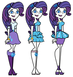 Size: 1950x2050 | Tagged: artist needed, safe, color edit, edit, imported from derpibooru, rarity, human, equestria girls, colored, humanized, simple background, skin color edit, solo, style emulation, total drama, total drama island, transparent background