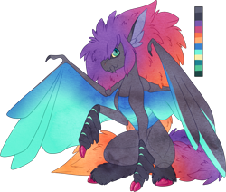 Size: 1087x921 | Tagged: safe, artist:velnyx, imported from derpibooru, oc, oc only, oc:gossamer, hybrid, dragonling, female, simple background, solo, transparent background