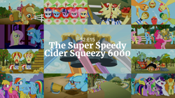 Size: 1970x1107 | Tagged: safe, edit, edited screencap, editor:quoterific, imported from derpibooru, screencap, amethyst star, apple bloom, applejack, berry punch, berryshine, big macintosh, bon bon, carrot top, cherry berry, cloud kicker, daisy, flam, flim, flower wishes, fluttershy, golden harvest, goldengrape, granny smith, lemon hearts, linky, meadow song, pinkie pie, rainbow dash, rarity, sassaflash, shoeshine, sir colton vines iii, sparkler, spike, spring melody, sprinkle medley, sweetie drops, twilight sparkle, dragon, earth pony, pegasus, pony, unicorn, the super speedy cider squeezy 6000, 6000, cider, crying, face, flim flam brothers, hat, mane six, shocked, unamused, unicorn twilight