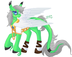 Size: 1920x1530 | Tagged: safe, artist:nightingalewolfie, imported from derpibooru, oc, oc only, oc:winter flaze, pegasus, pony, colored wings, female, mare, simple background, solo, transparent background, wings