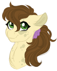 Size: 600x745 | Tagged: safe, artist:azure-art-wave, imported from derpibooru, oc, oc only, oc:silent song, earth pony, pony, bust, female, mare, not heidi hay, portrait, simple background, solo, transparent background