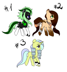 Size: 651x700 | Tagged: safe, artist:minelvi, imported from derpibooru, oc, oc only, earth pony, pegasus, pony, unicorn, base used, coat markings, earth pony oc, horn, pegasus oc, simple background, smiling, socks (coat marking), socks (coat markings), tattoo, transparent background, unicorn oc, wings