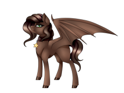 Size: 1600x1200 | Tagged: safe, artist:minelvi, imported from derpibooru, oc, oc only, bat pony, pony, bat pony oc, bat wings, choker, colored hooves, simple background, solo, transparent background, wings