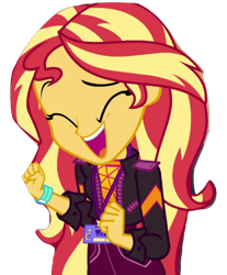 Size: 462x558 | Tagged: safe, artist:sparklefan1234, edit, edited screencap, imported from derpibooru, screencap, sunset shimmer, equestria girls, equestria girls series, how to backstage, spoiler:eqg series (season 2), not a vector, simple background, solo, transparent background