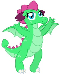 Size: 2416x3000 | Tagged: safe, artist:sweetielover, imported from derpibooru, oc, oc only, oc:goldigony, dragon, derpibooru community collaboration, 2021 community collab, dragoness, female, happy, high res, simple background, solo, spread wings, standing, transparent background, wings