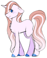 Size: 1309x1609 | Tagged: safe, artist:gallantserver, imported from derpibooru, oc, oc only, oc:demure blue, pony, unicorn, male, parents:fleurity, simple background, solo, stallion, transparent background