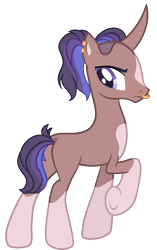 Size: 780x1239 | Tagged: safe, artist:fcrestnymph, imported from derpibooru, oc, oc only, pony, unicorn, male, nose piercing, nose ring, piercing, simple background, solo, stallion, transparent background