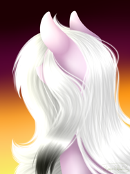 Size: 1200x1600 | Tagged: safe, artist:minelvi, imported from derpibooru, oc, oc only, earth pony, pony, abstract background, bust, earth pony oc, solo