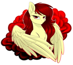 Size: 1799x1608 | Tagged: safe, artist:whitehershey, imported from derpibooru, oc, oc only, pegasus, pony, chest fluff, female, simple background, solo, transparent background