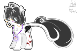 Size: 957x647 | Tagged: safe, artist:whiteplumage233, imported from derpibooru, oc, oc only, oc:haze, pegasus, pony, female, mare, simple background, solo, transparent background