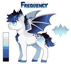 Size: 863x780 | Tagged: safe, artist:lastnight-light, imported from derpibooru, oc, oc only, oc:frequency, bat pony, pony, male, simple background, solo, stallion, transparent background