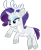 Size: 1024x1244 | Tagged: safe, artist:emeraldblast63, imported from derpibooru, rarity, deer, deer pony, original species, reindeer, unicorn, unideer, best gift ever, rarideer, reindeerified, simple background, solo, species swap, transparent background