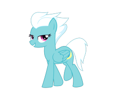 Size: 1920x1380 | Tagged: safe, artist:bnau, derpibooru exclusive, imported from derpibooru, fleetfoot, pegasus, pony, .svg available, female, lidded eyes, looking at you, simple background, smiling, solo, standing, svg, transparent background, vector, wings