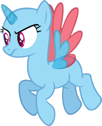 Size: 993x1231 | Tagged: safe, artist:pegasski, imported from derpibooru, oc, oc only, alicorn, pony, father knows beast, alicorn oc, bald, base, eyelashes, flying, frown, horn, simple background, solo, transparent background, two toned wings, wings