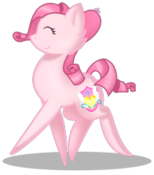 Size: 668x758 | Tagged: source needed, safe, artist:muhammad yunus, artist:tanahgrogot, imported from derpibooru, oc, oc only, oc:annisa trihapsari, earth pony, pony, 2019, base used, child, eyes closed, female, happy, mare, simple background, smiling, solo, transparent background