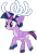 Size: 1024x1523 | Tagged: safe, artist:emeraldblast63, idw, imported from derpibooru, twilight sparkle, alicorn, deer, deer pony, original species, peryton, reindeer, cute, deerlight sparkle, reindeerified, simple background, solo, species swap, transparent background, twiabetes, twilight sparkle (alicorn)